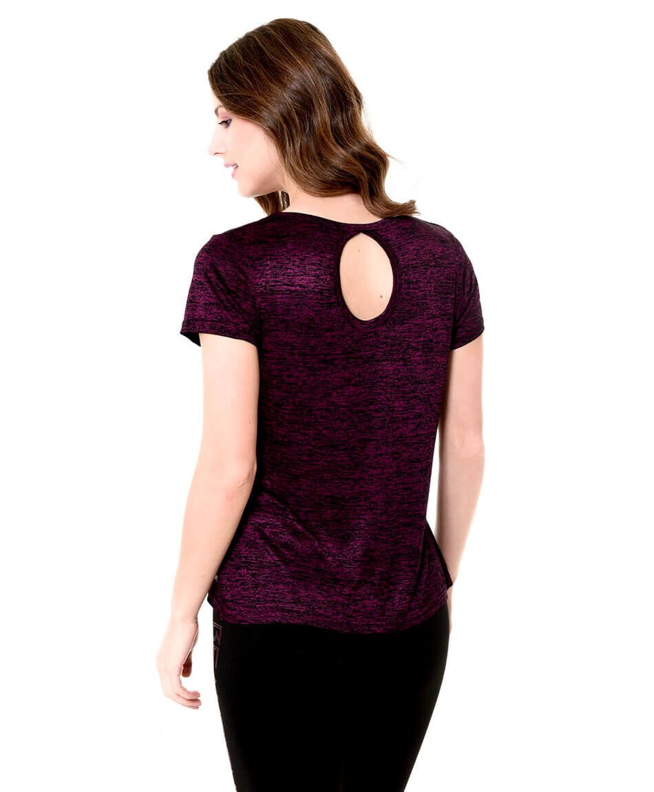 Polera estampada