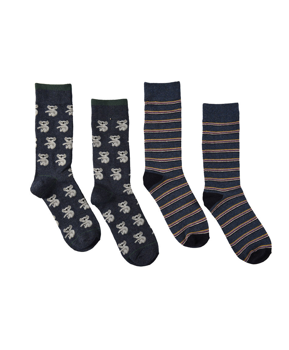 Pack 2 calcetines diseno