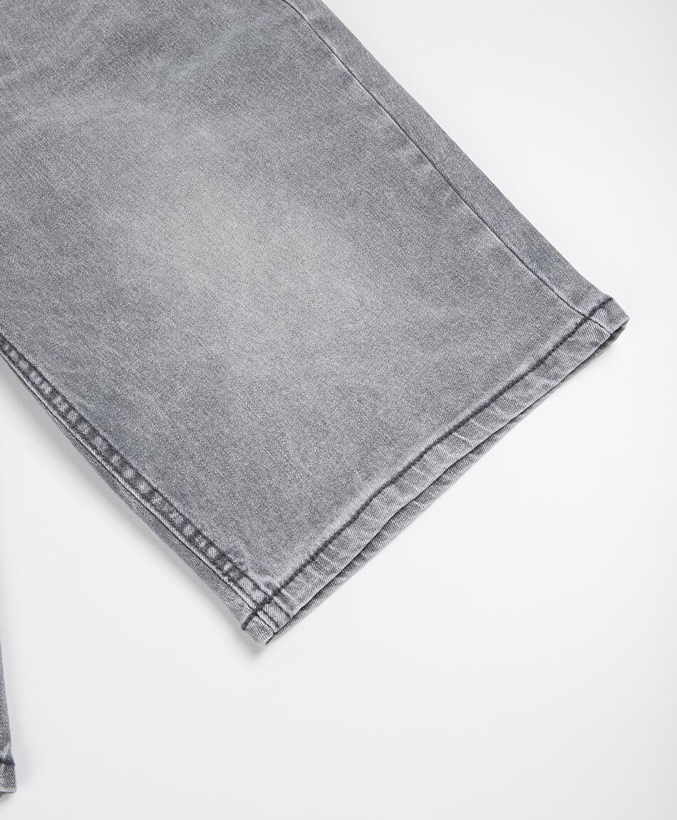 Bermuda hombre denim gris