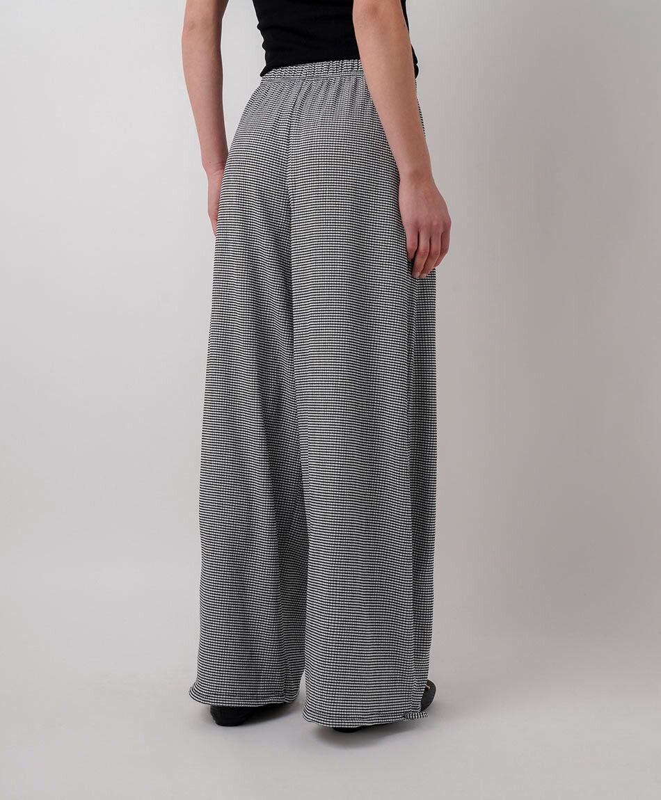 Pantal&oacute;n mujer balloon vichy