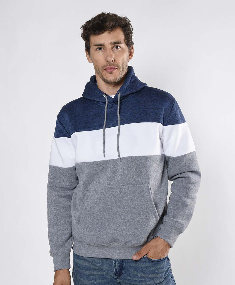 Poler&oacute;n hombre tricolor