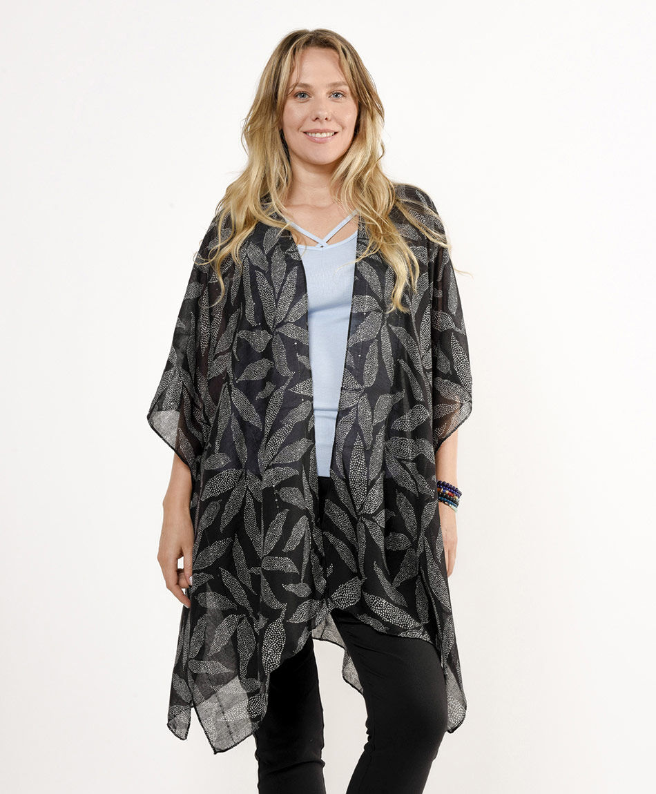 Pareo mujer ramitas brillante