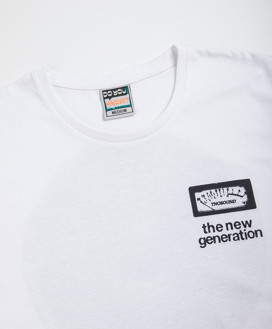 Polera hombre doble estampado new generation