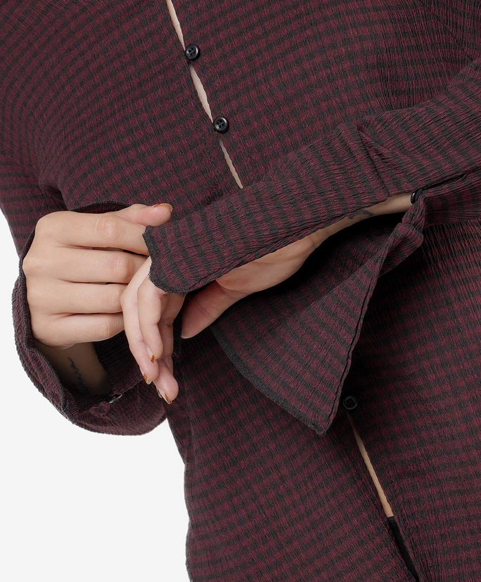 Blusa mujer cuadrill&eacute;