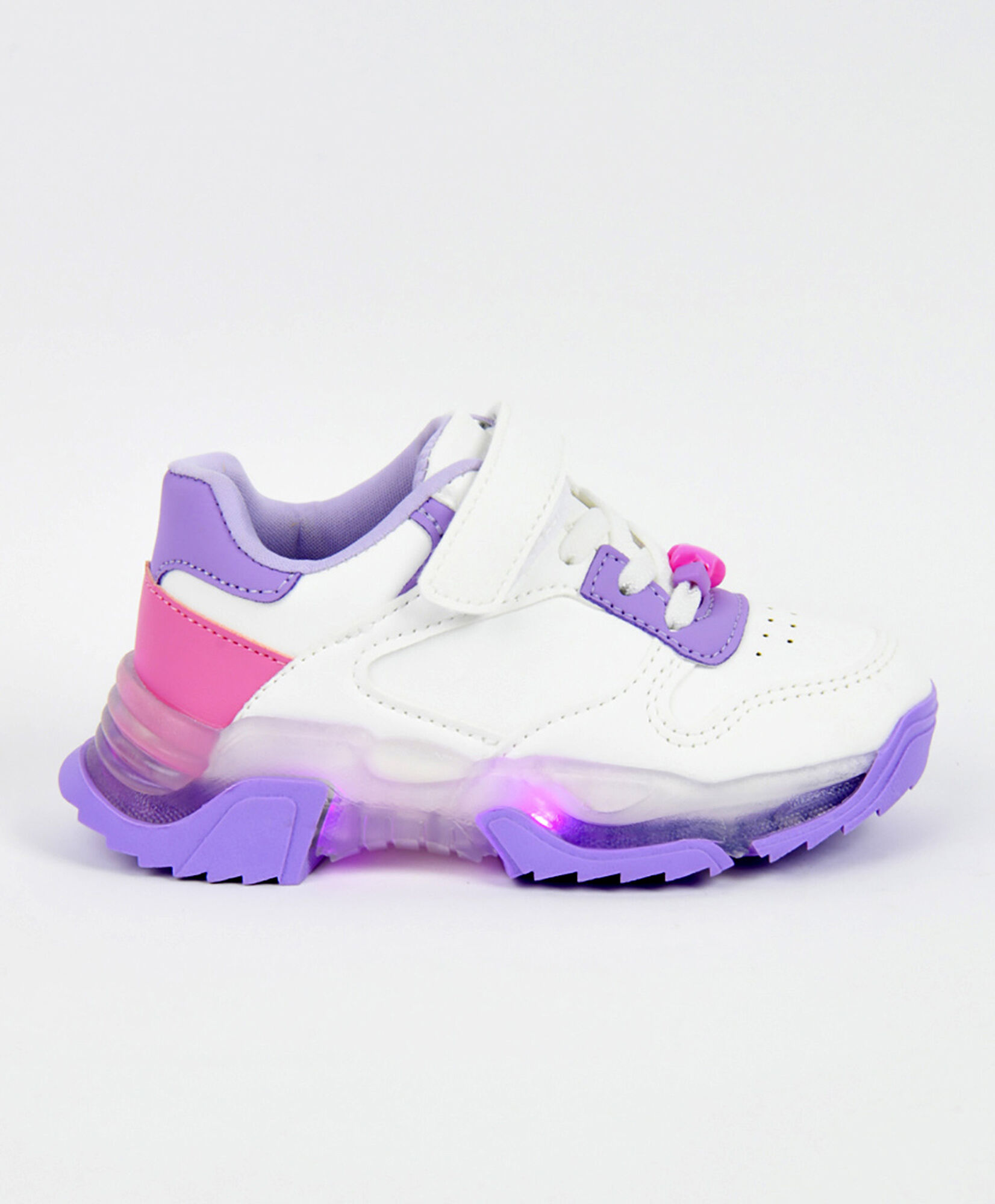 Zapatilla infantil luces lila Zapatilla infantil luces lila