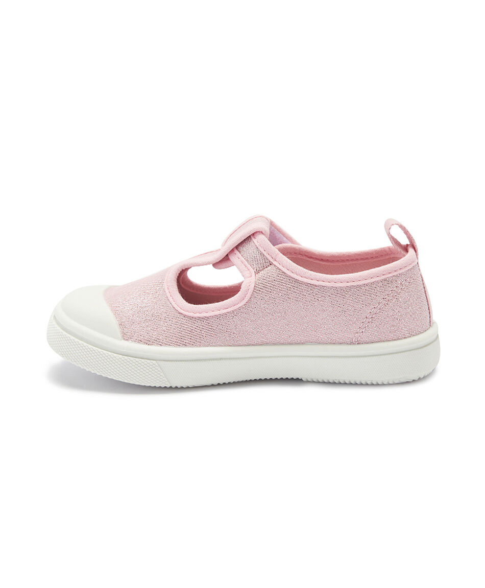 Zapato infantil (22 a 27) mafalda rosada
