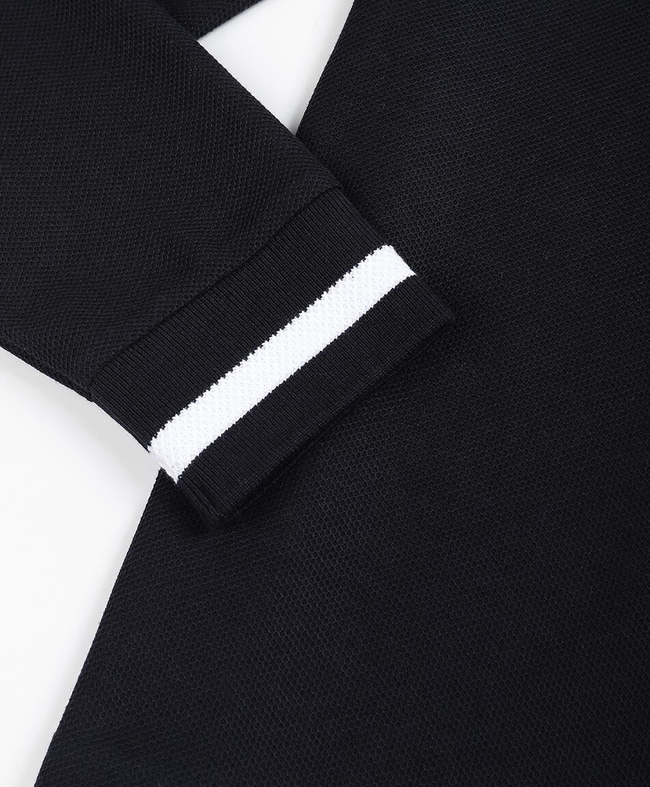Polera hombre cuello polo linea white