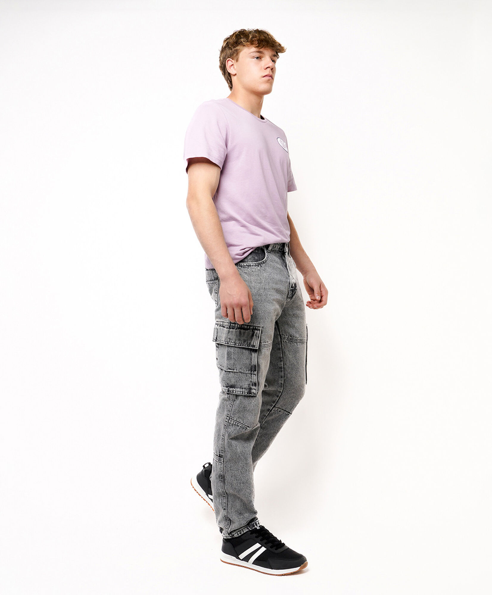 Jeans hombre cargo desgaste Jeans hombre cargo desgaste
