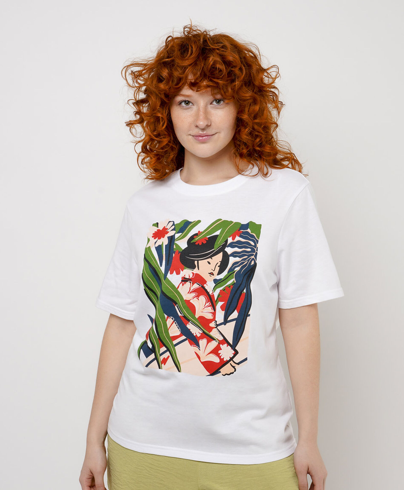 Polera mujer geisha Polera mujer geisha