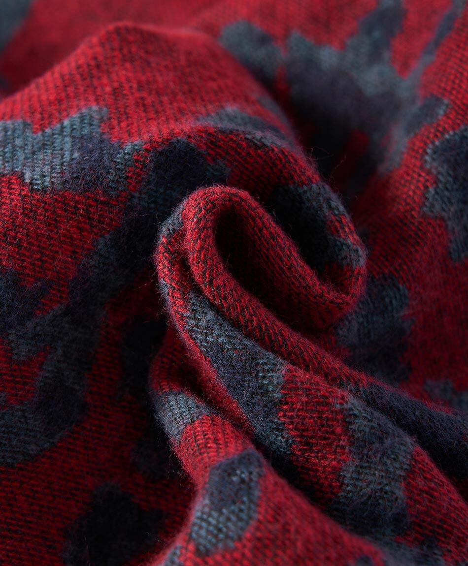 Poncho mujer dise&ntilde;o abstracto