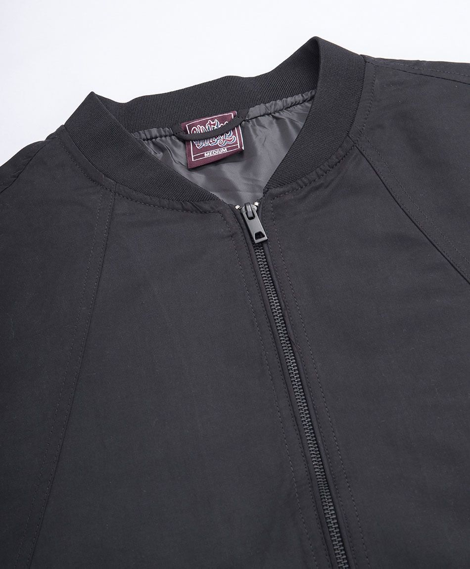 Chaqueta hombre bomber black