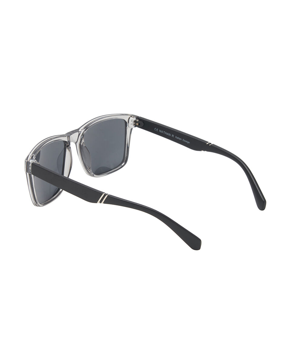 Lentes hombre gris