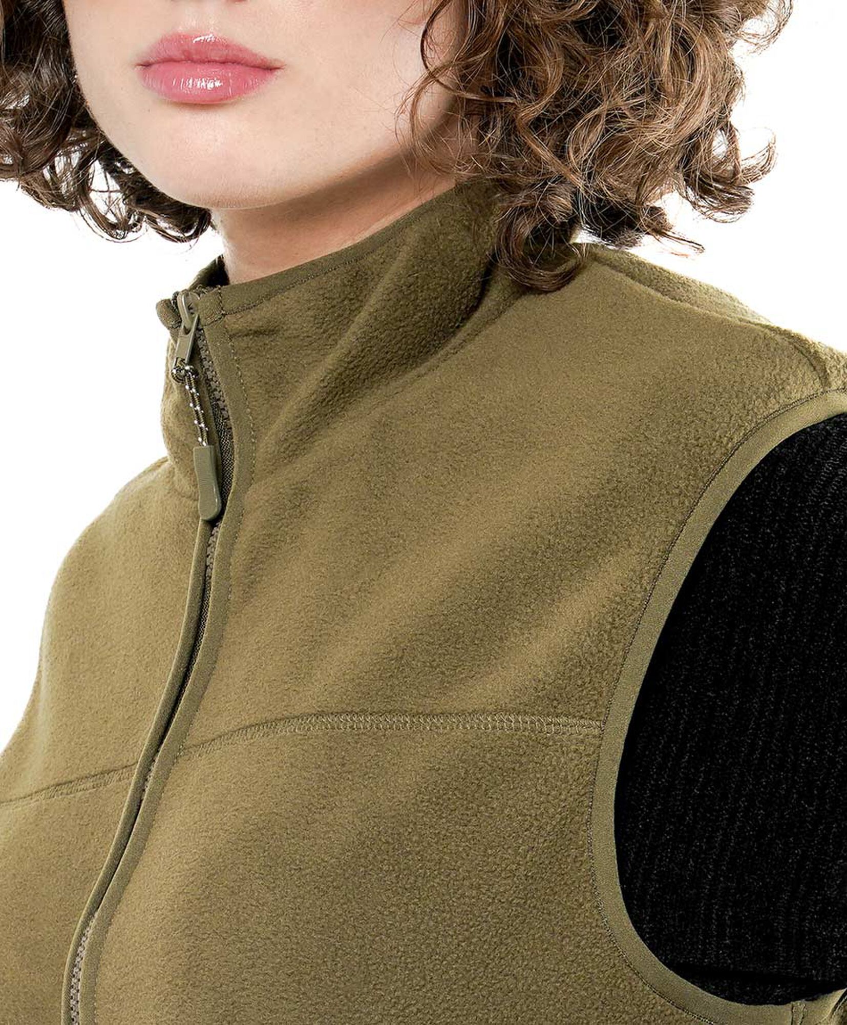 Polar mujer sin mangas liso Polar mujer sin mangas liso