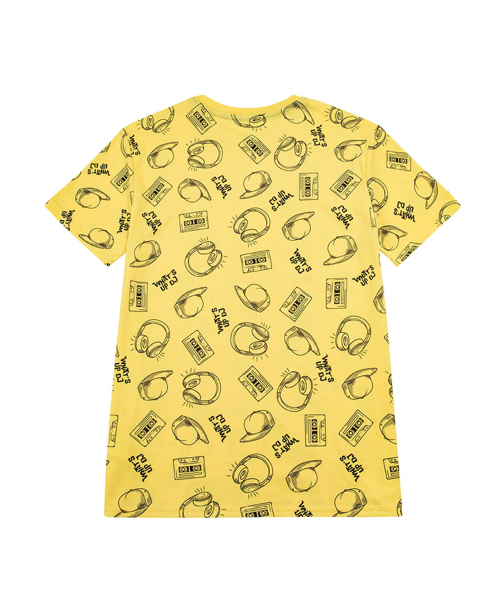 Polera niño amarillo whats up dj Polera niño amarillo whats up dj