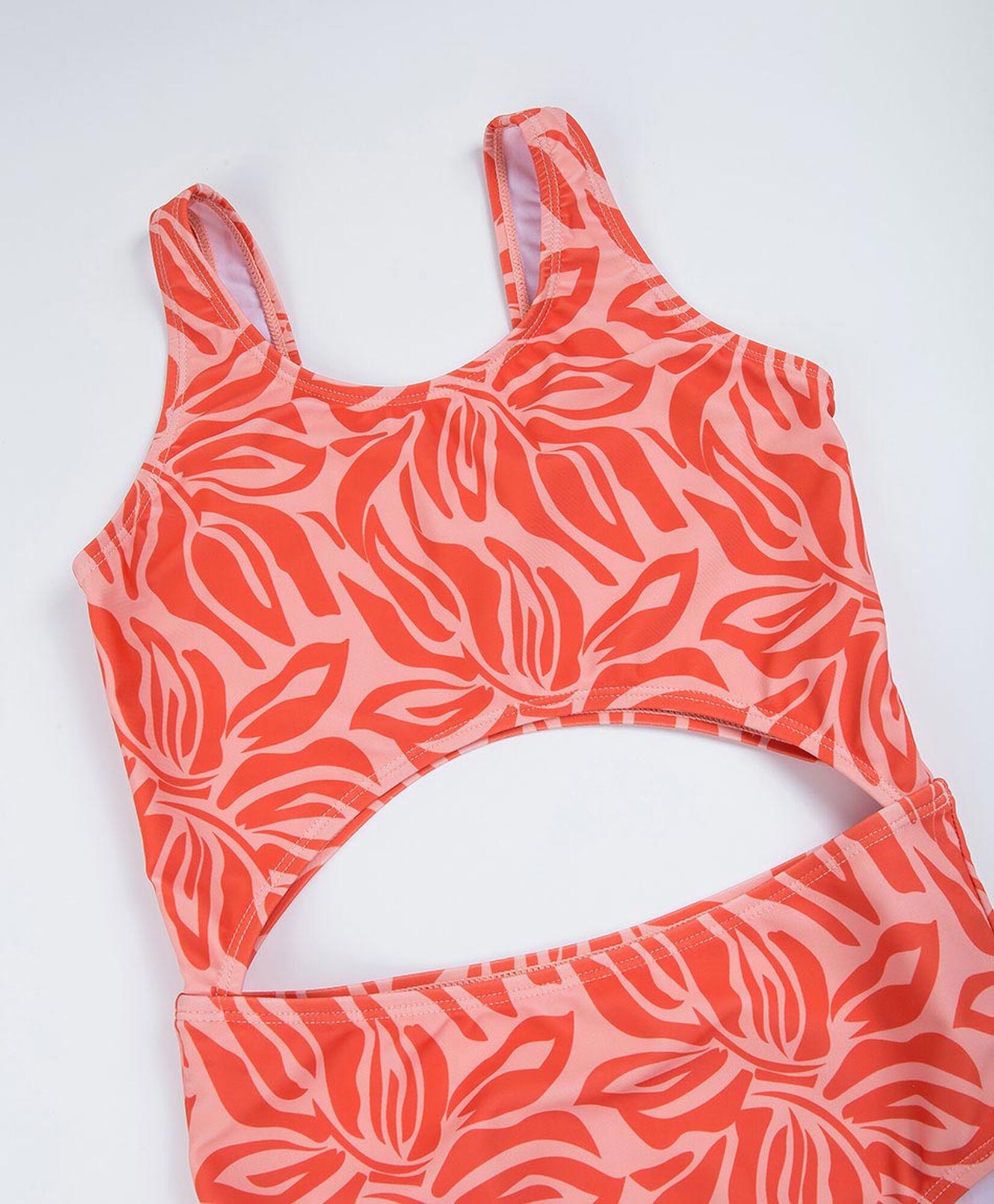 Traje de baño niña tropical Traje de baño niña tropical