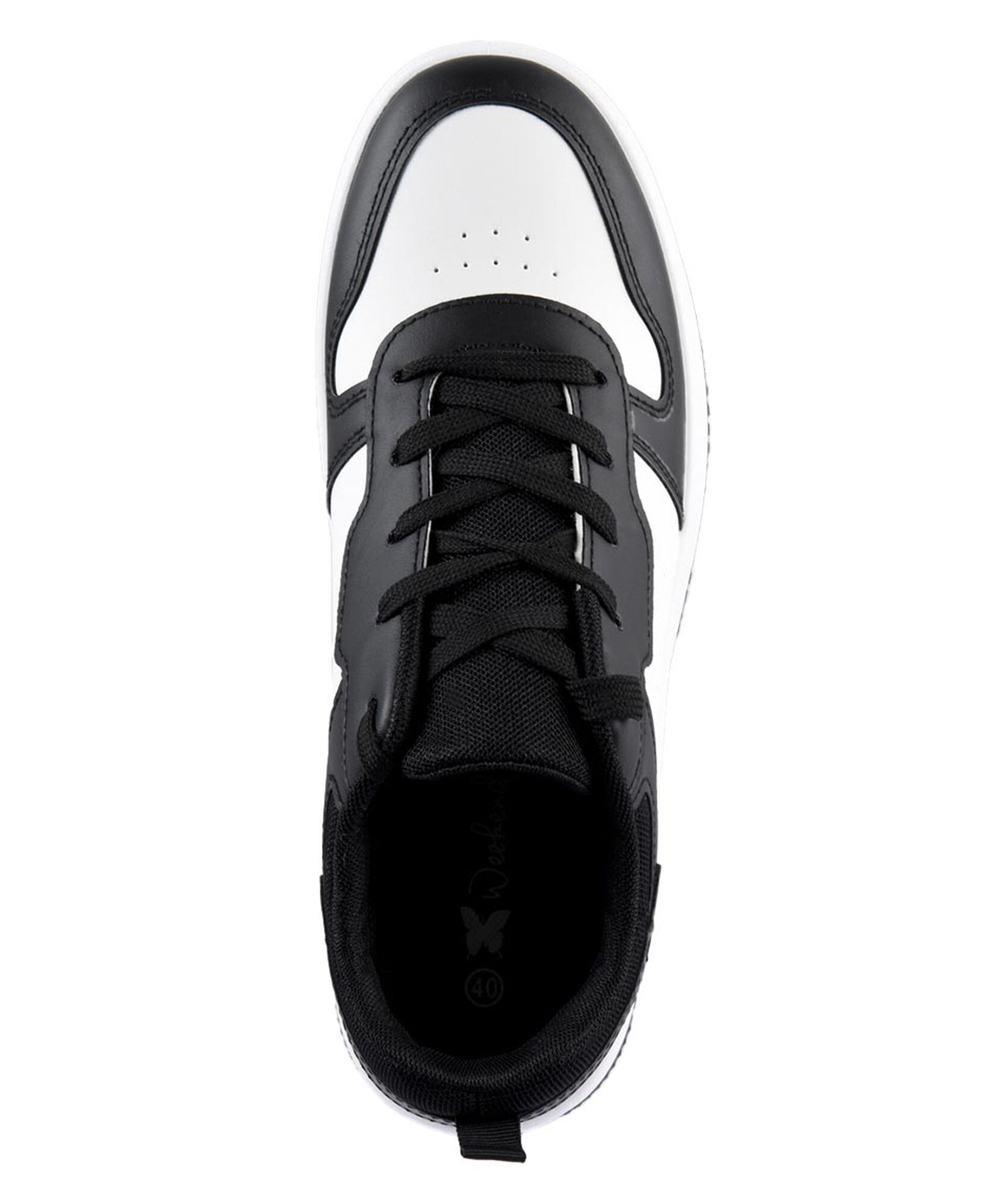 Zapatilla bicolor planaforma Zapatilla bicolor planaforma
