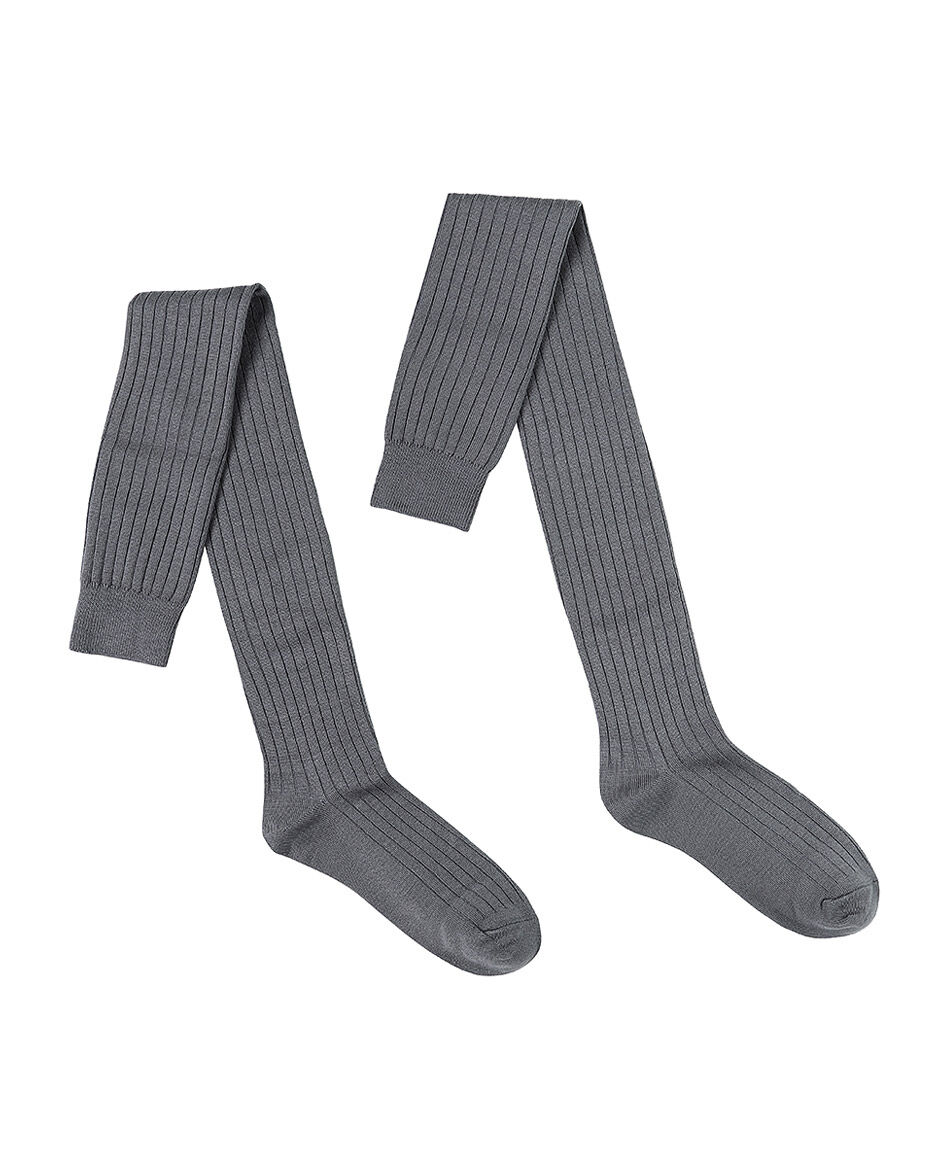 Bucanera escolar extra larga gris