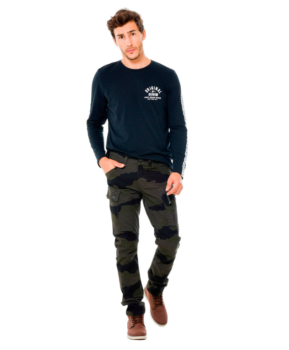 Jeans cargo army