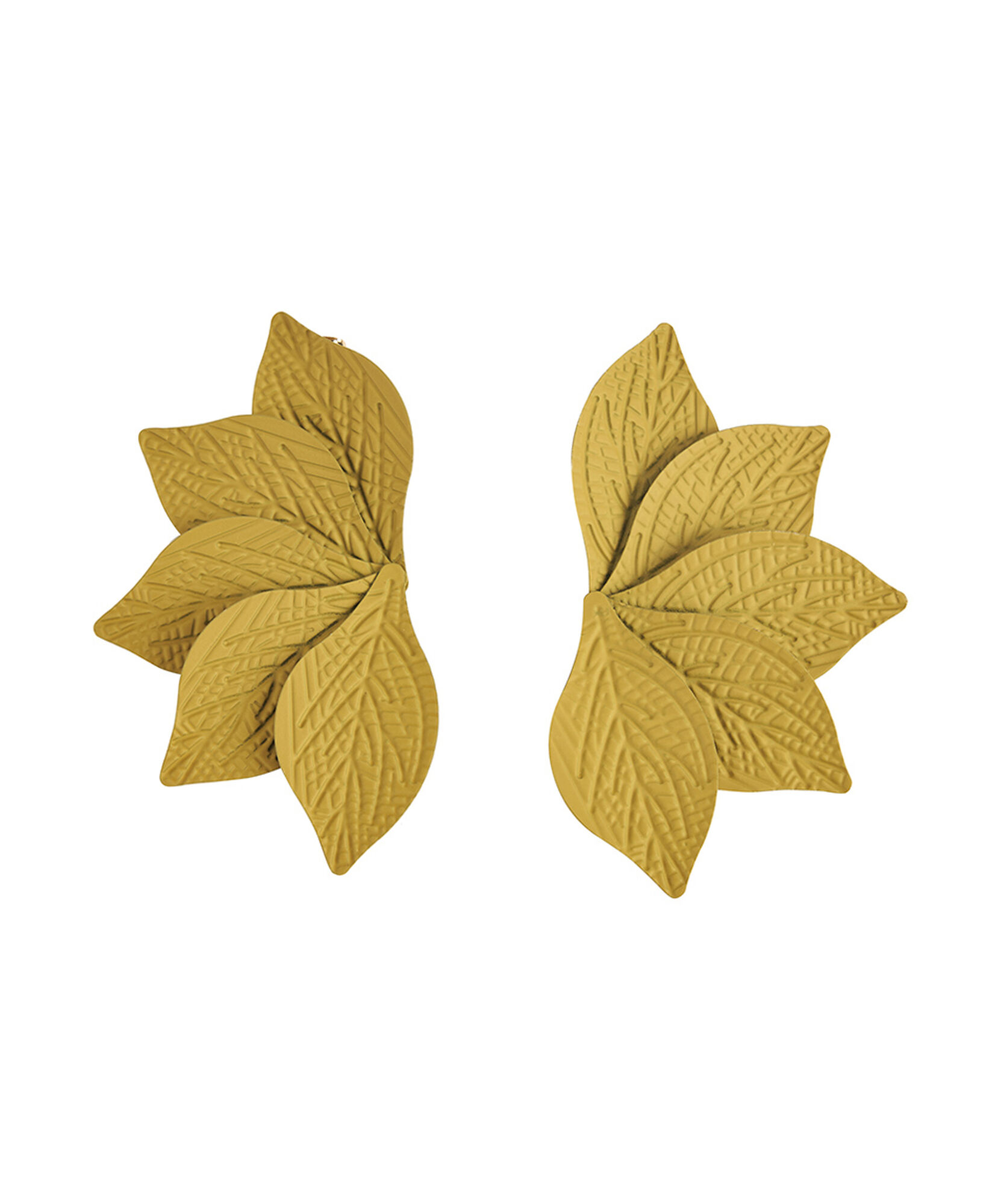 Aros mujer hojas Aros mujer hojas