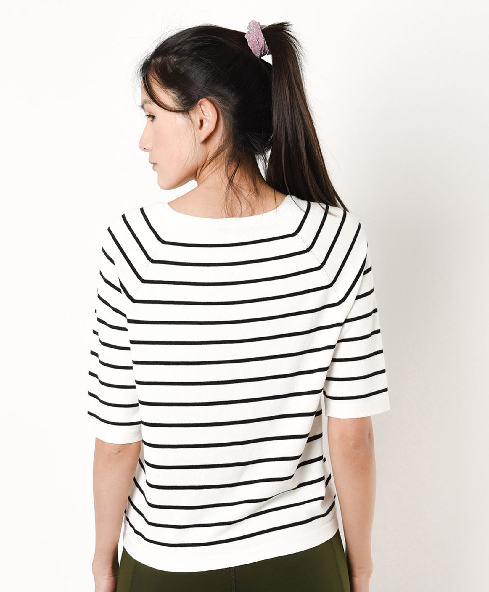Sweater mujer rayas manga corta Sweater mujer rayas manga corta
