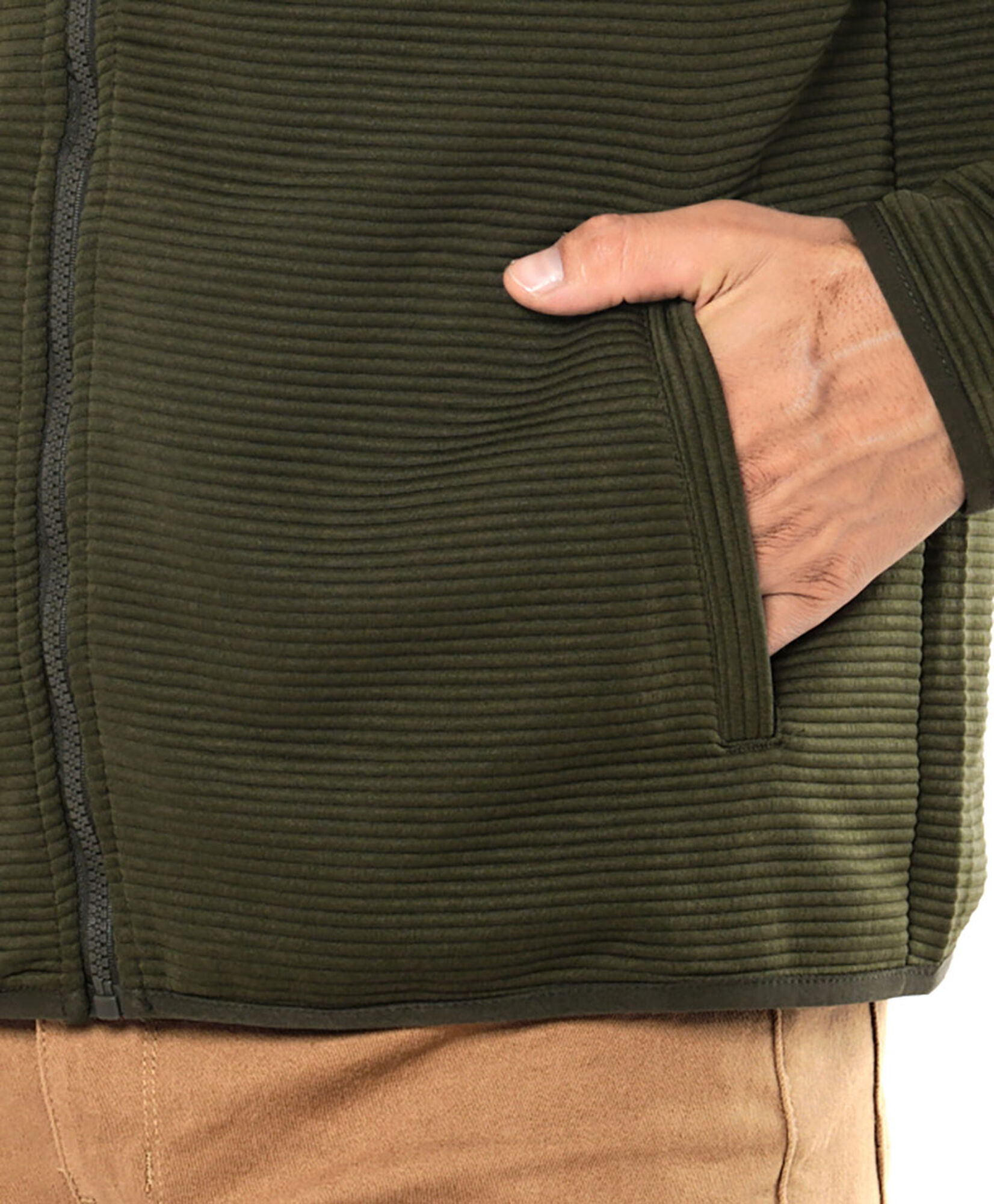 Polerón hombre textura líneas Polerón hombre textura líneas