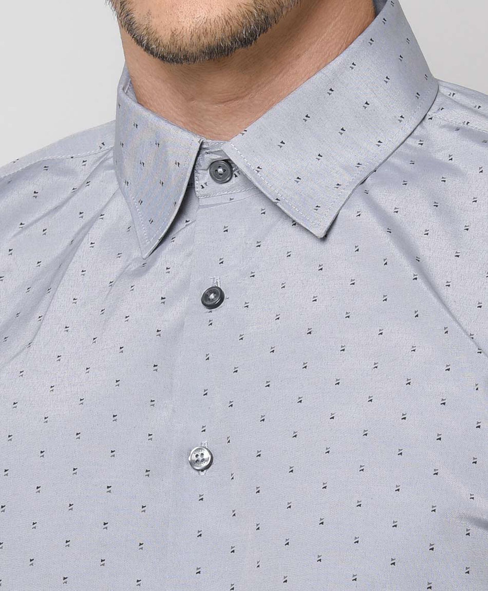 Camisa hombre gris diseño Camisa hombre gris diseño