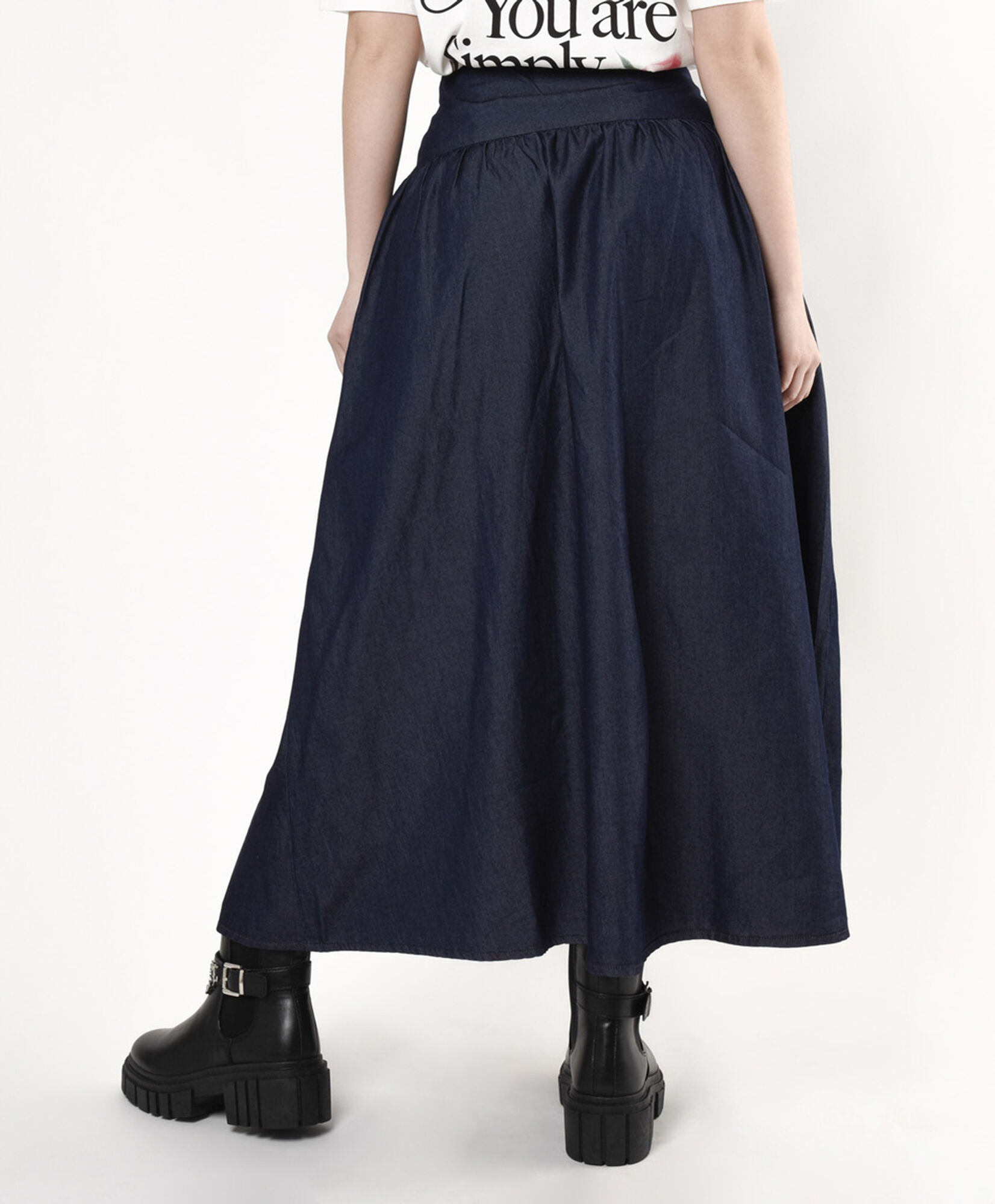 Falda mujer larga denim Falda mujer larga denim