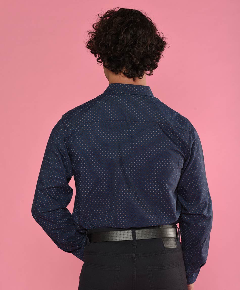 Camisa puntos manga larga