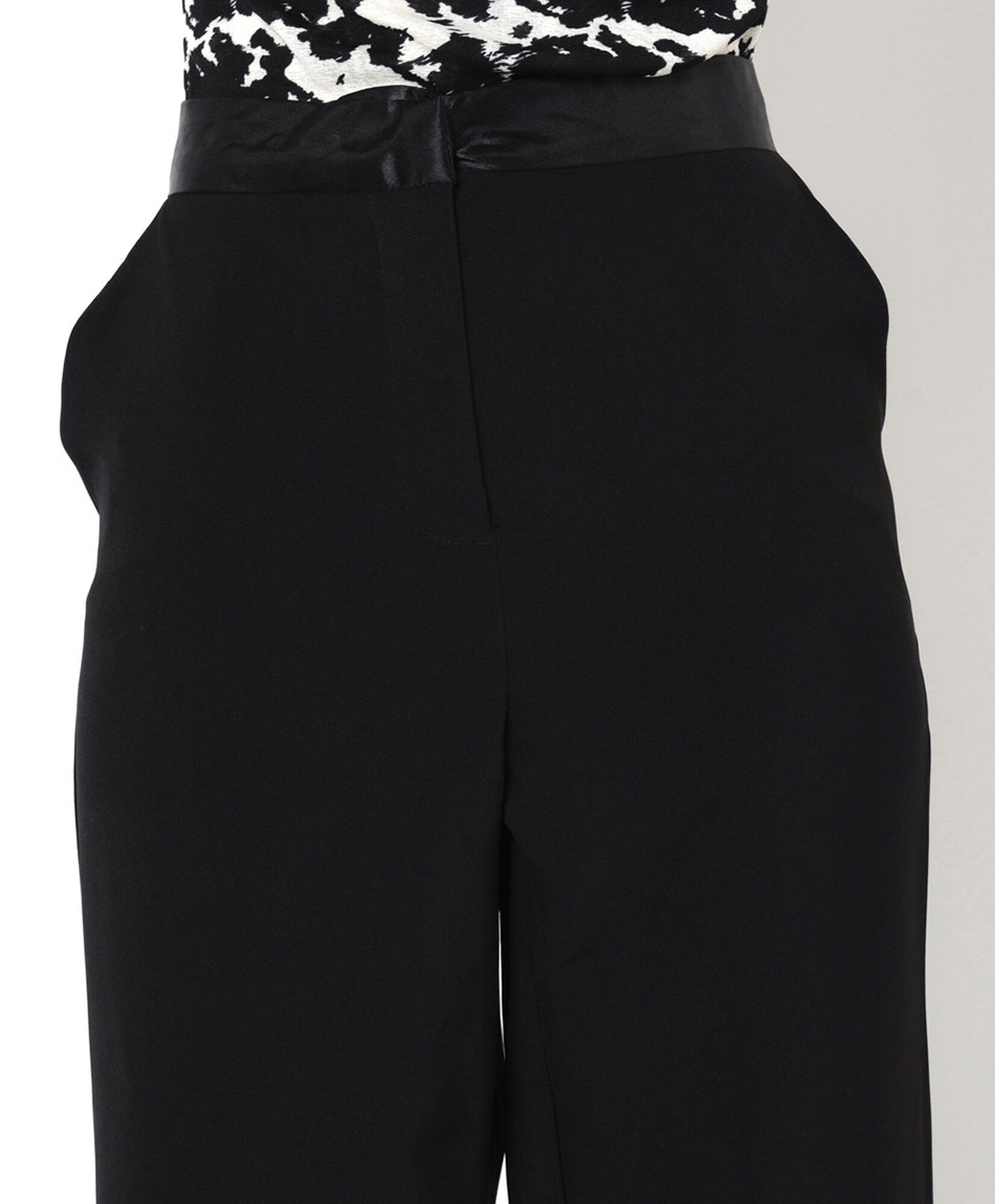 Pantalón mujer cinta satín Pantalón mujer cinta satín