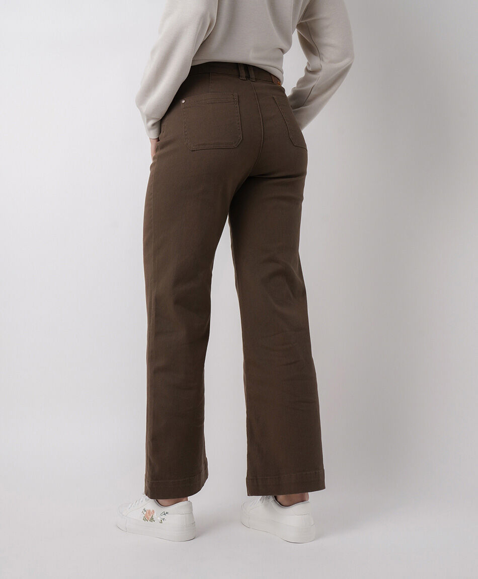 Jeans mujer chocolate