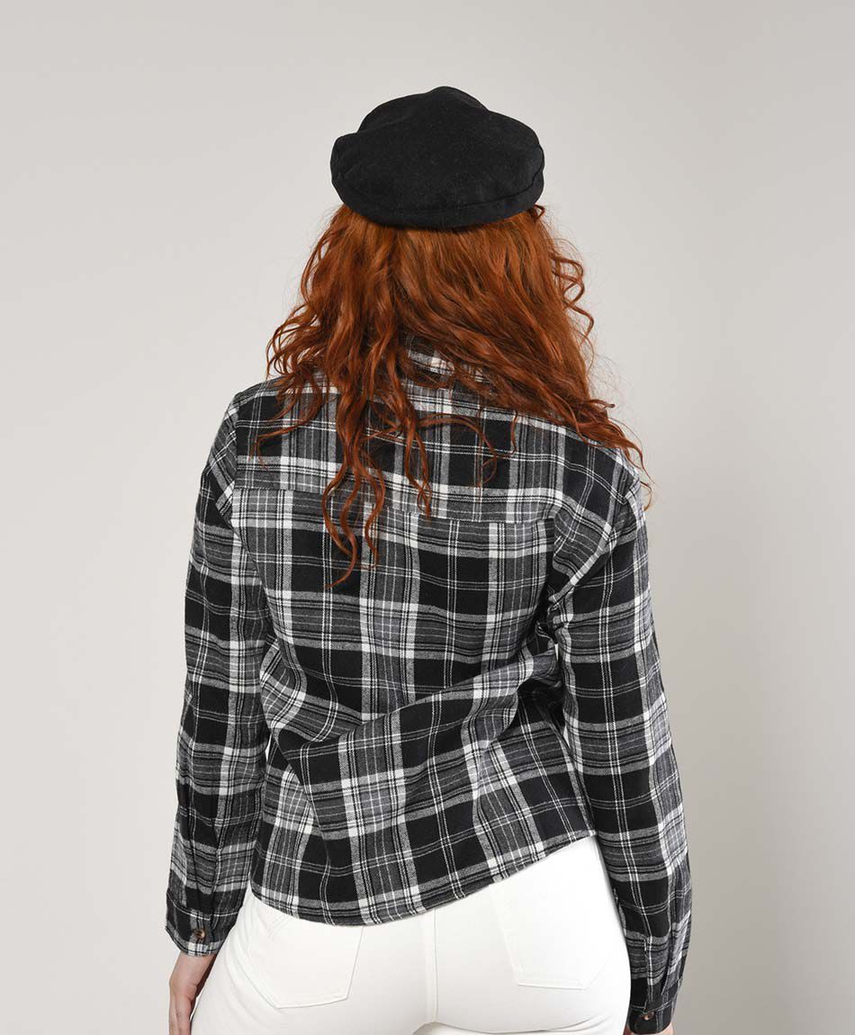 Blusa mujer escocesa