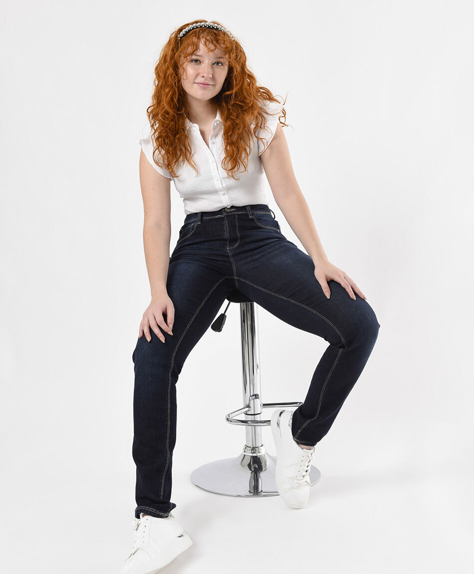 Jeans mujer desgastado skinny fit