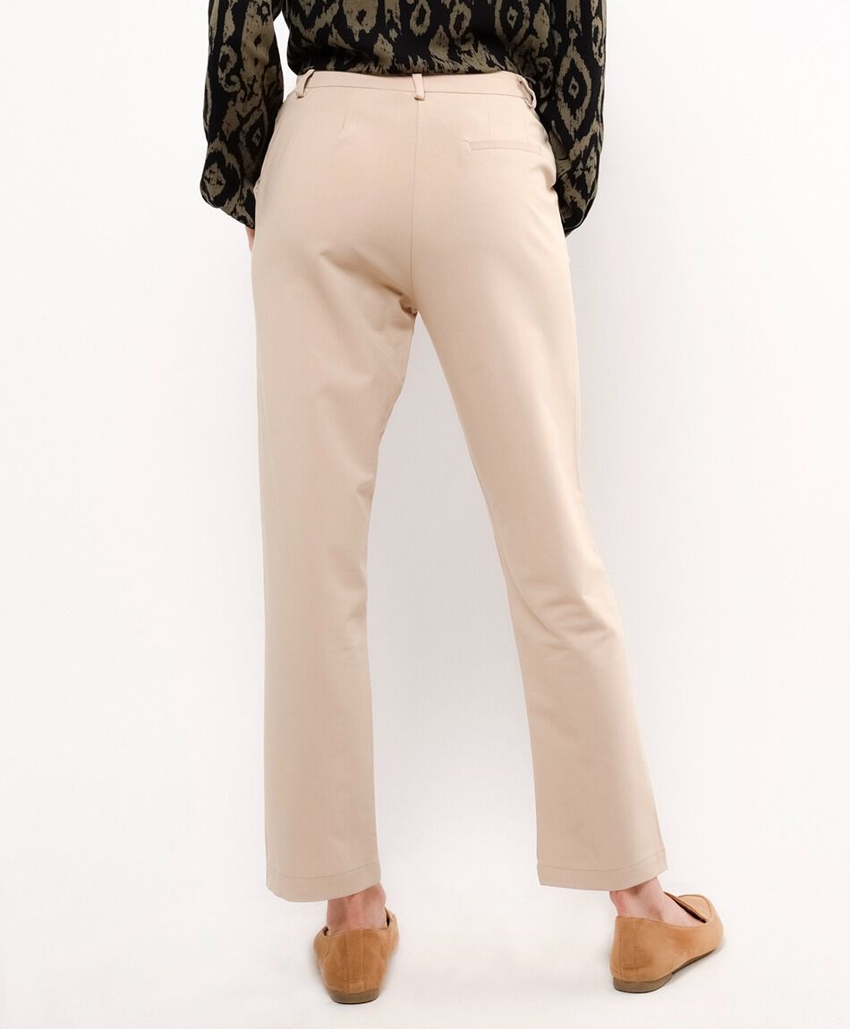 Pantal&oacute;n mujer beige