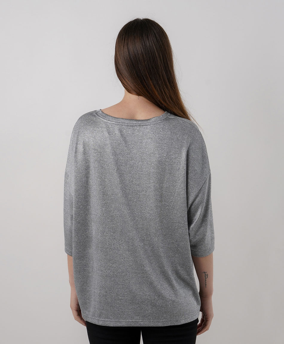 Polera mujer plata