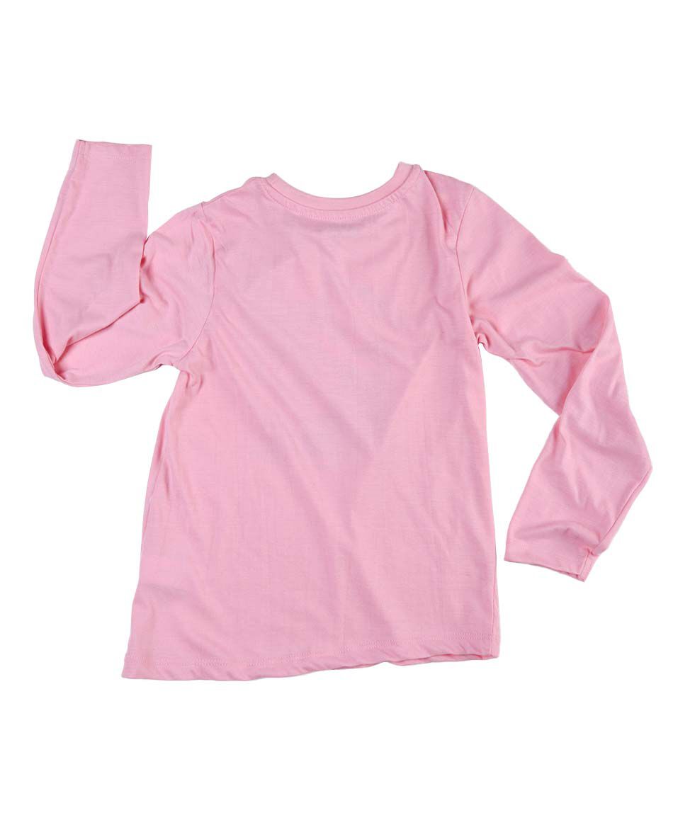 Polera ni&ntilde;a patines manga larga