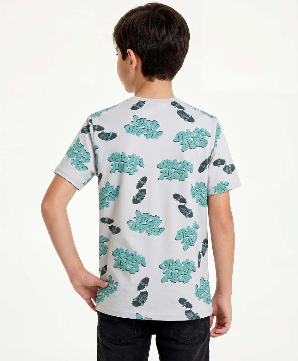 Polera ni&ntilde;o urban skate
