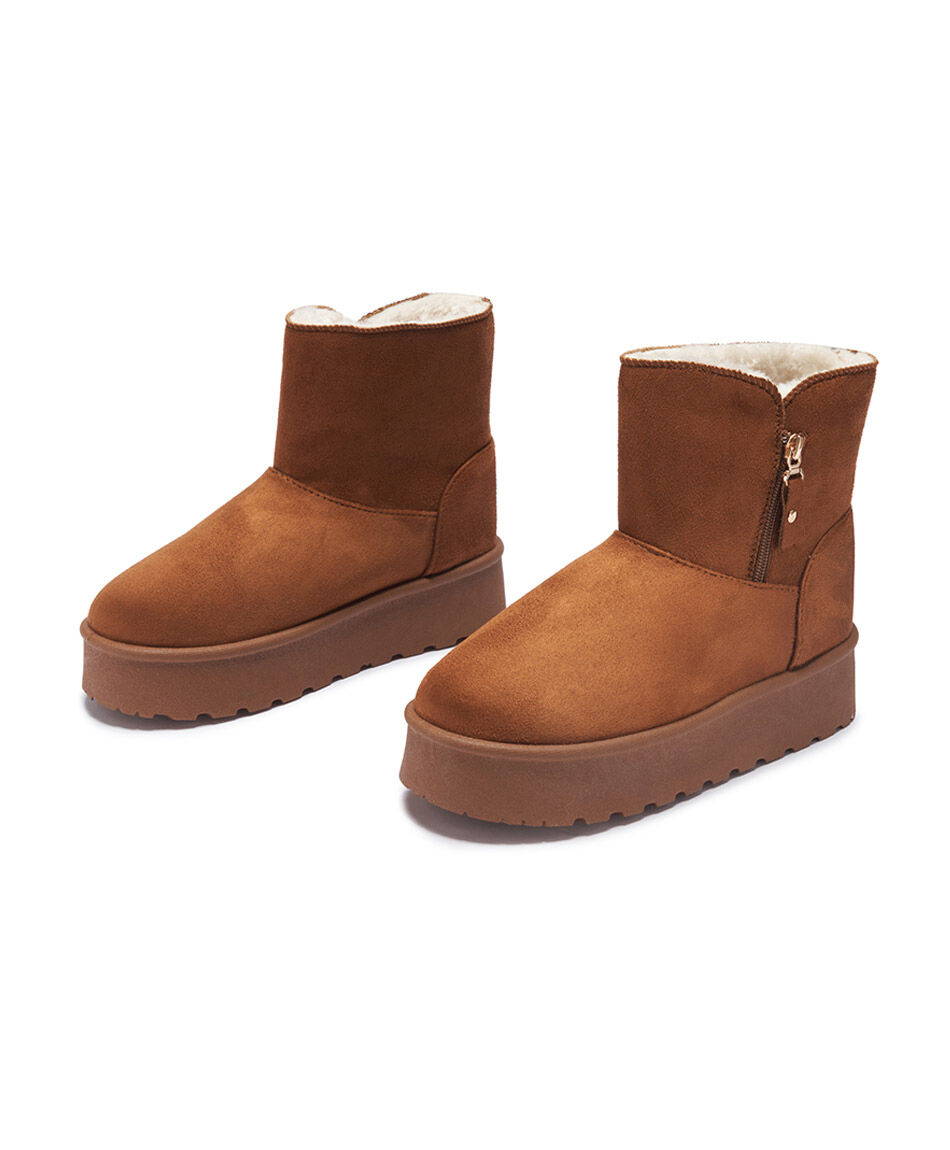 Bota mujer comfy cierre