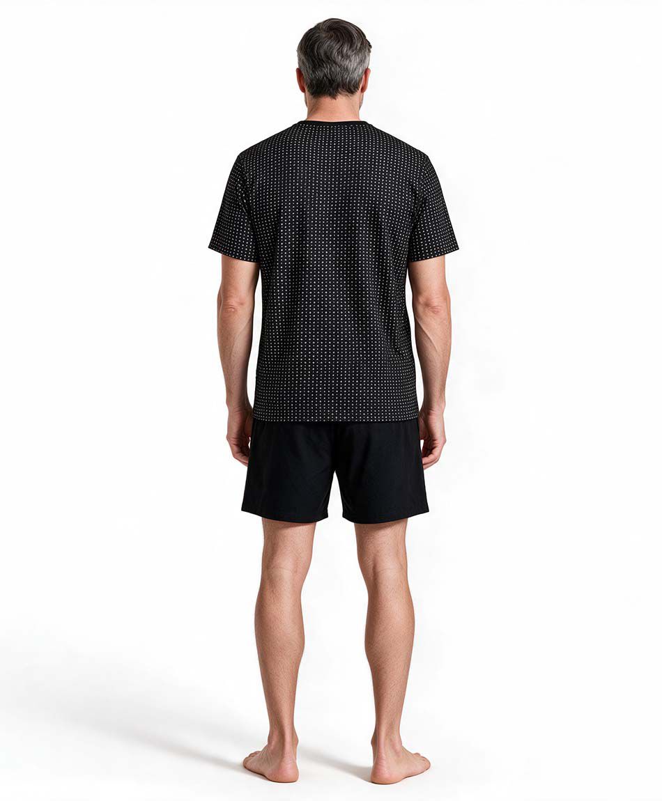 Pijama hombre mini print