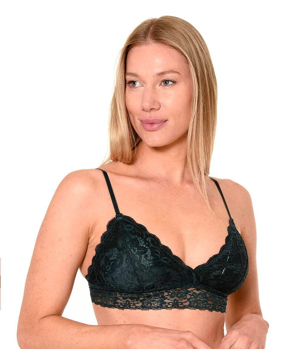 Bralette encajes rose