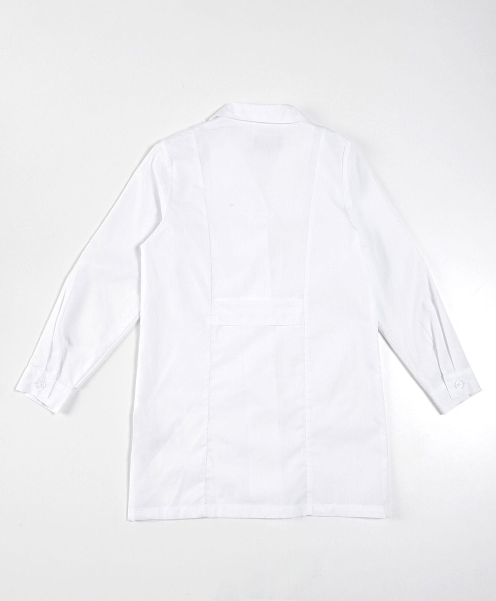 Delantal escolar blanco bolsillos Delantal escolar blanco bolsillos