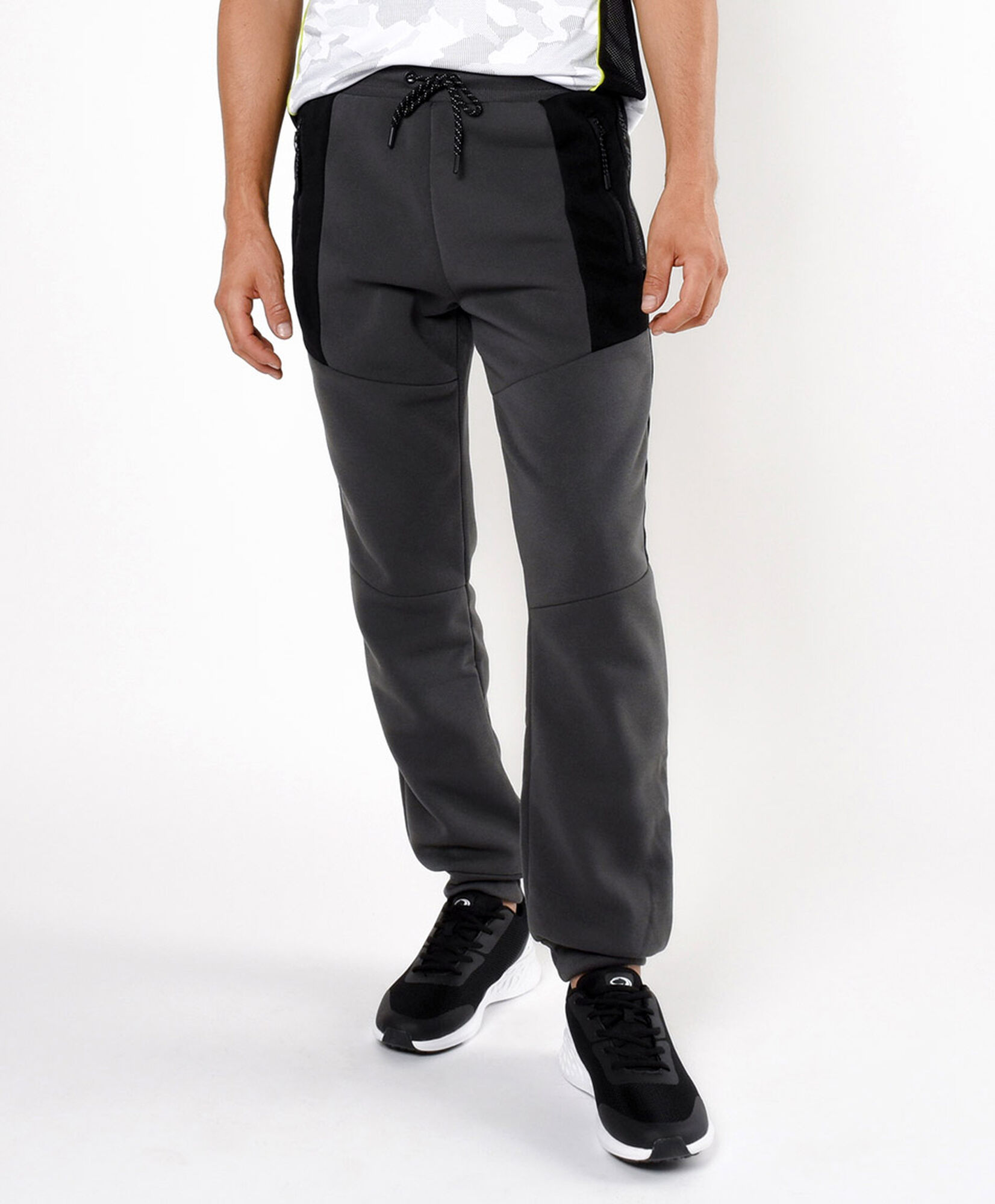 Pantalón de buzo hombre costuras Pantalón de buzo hombre costuras