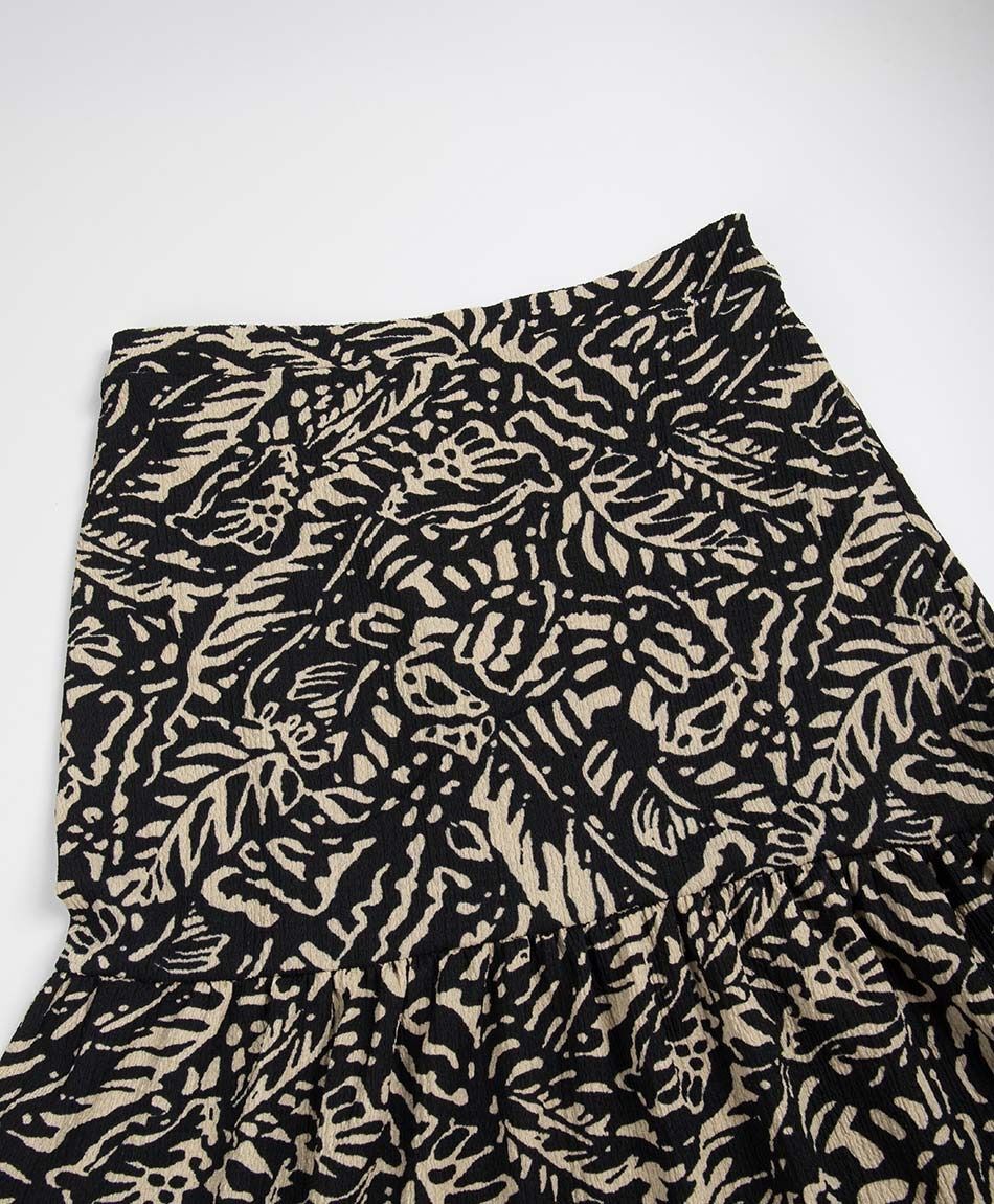 Falda mujer estampada maxi