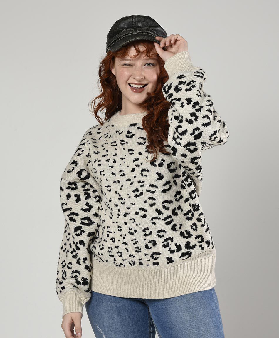 Sweater animal print