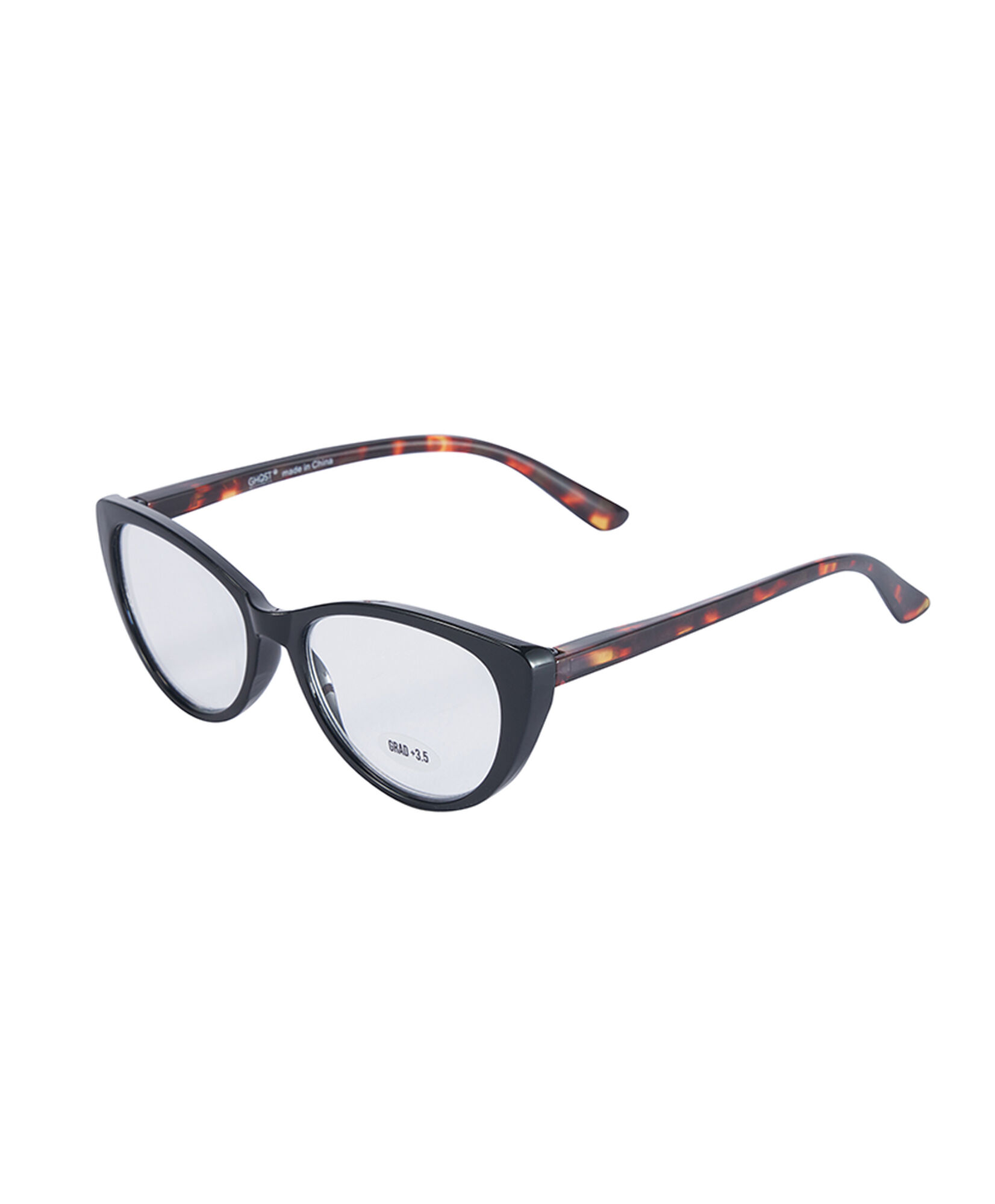 Lentes de lectura negro óvalo Lentes de lectura negro óvalo