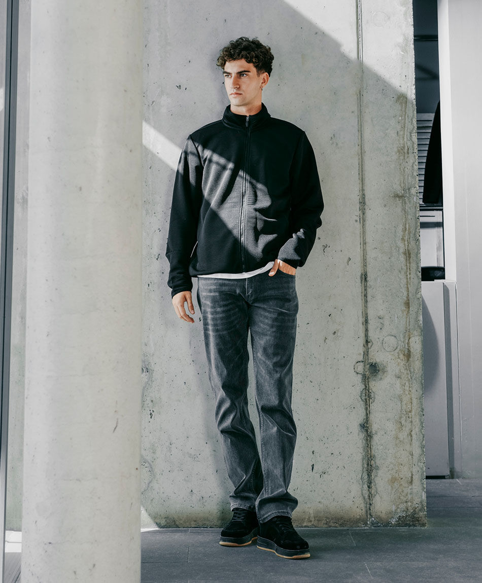 Jeans hombre desgastado slim fit