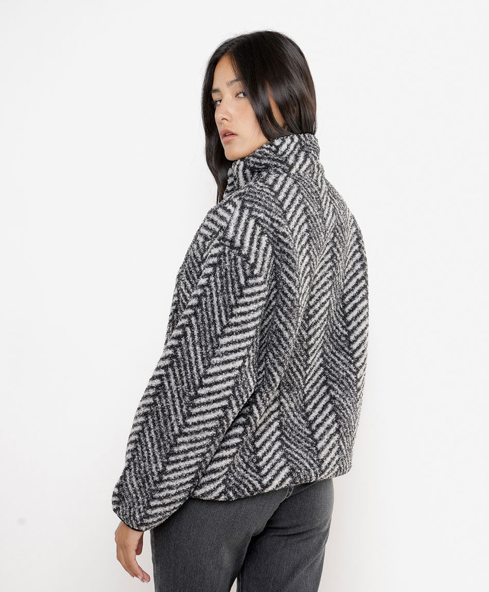 Chaqueta mujer zigzag