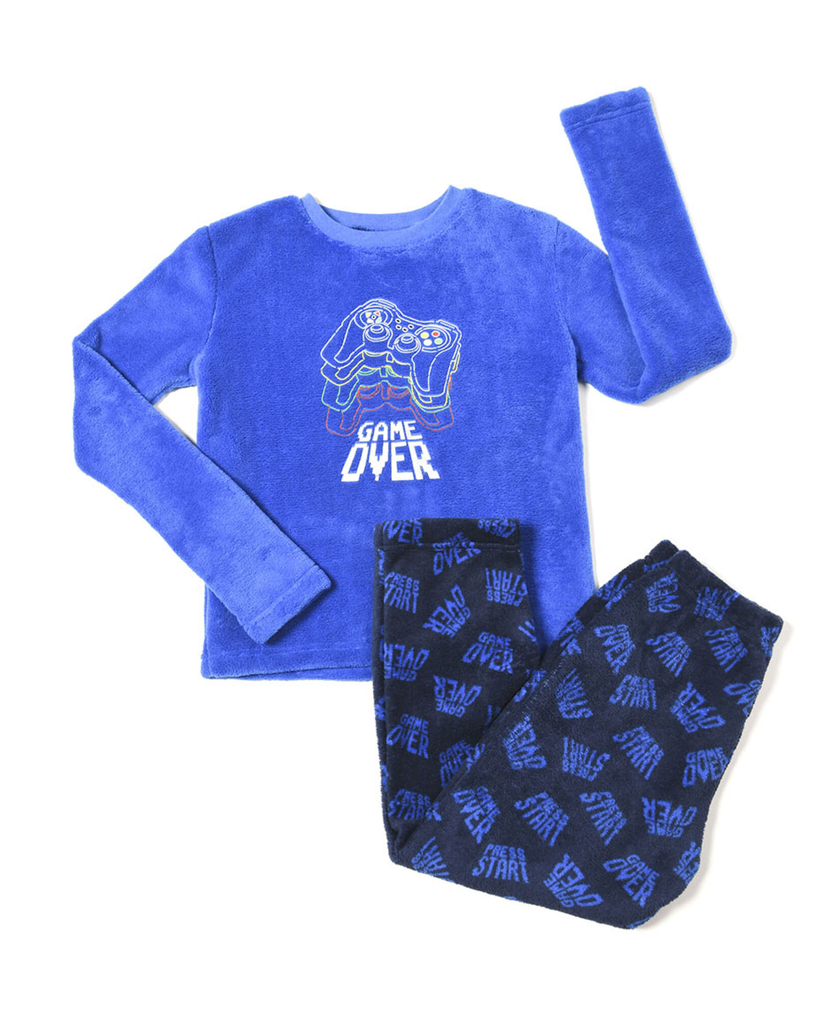 Pijama niño gamer blue Pijama niño gamer blue