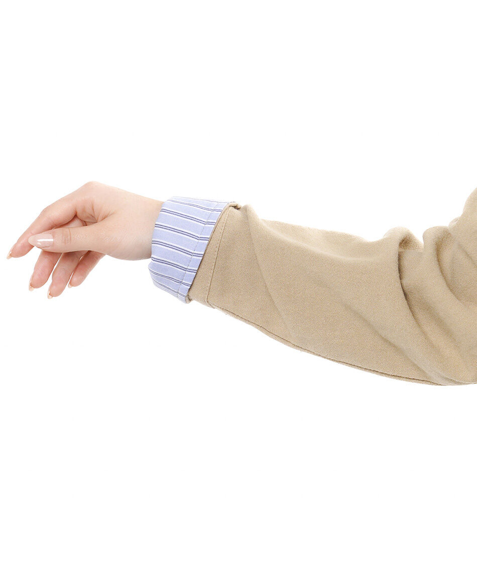 Chaqueta mujer lino triple bot&oacute;n