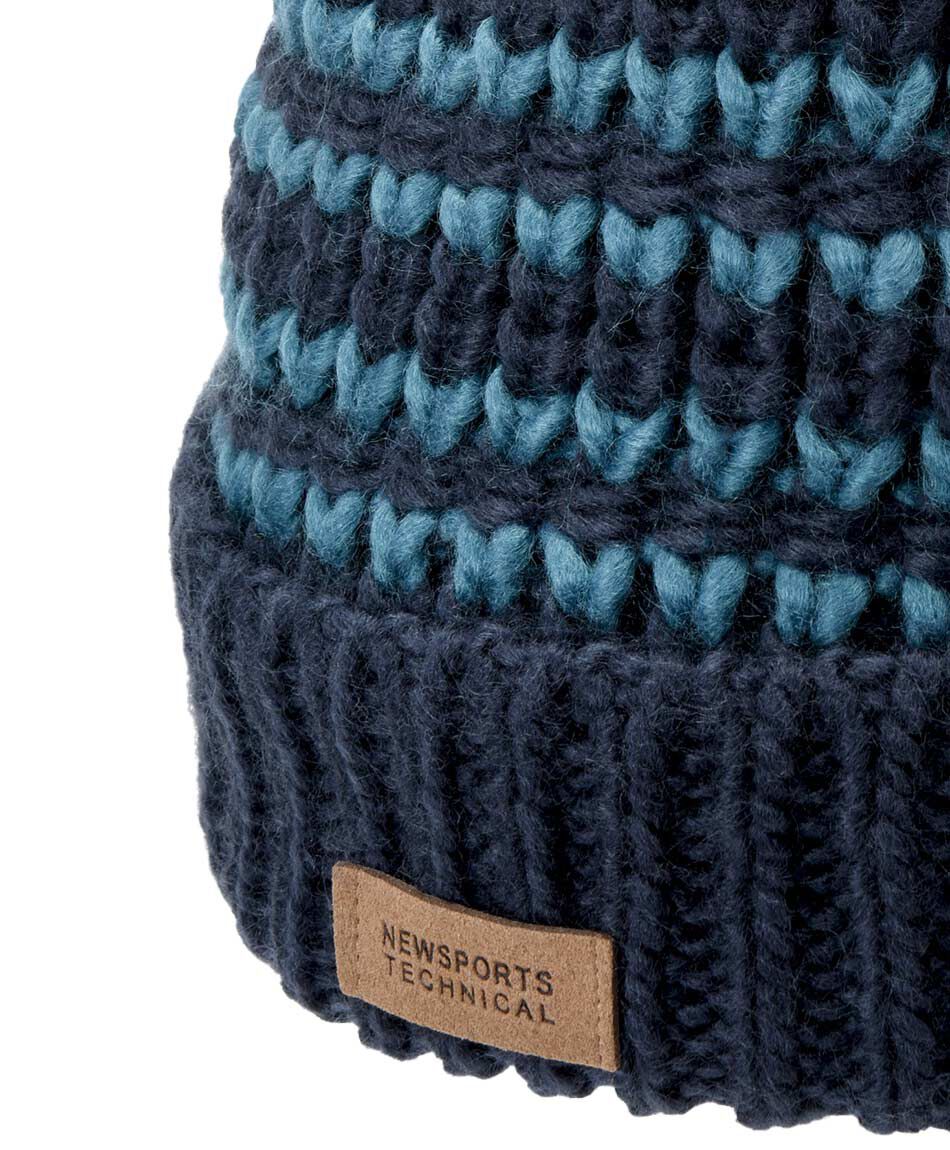 Gorro hombre tejido l&iacute;neas