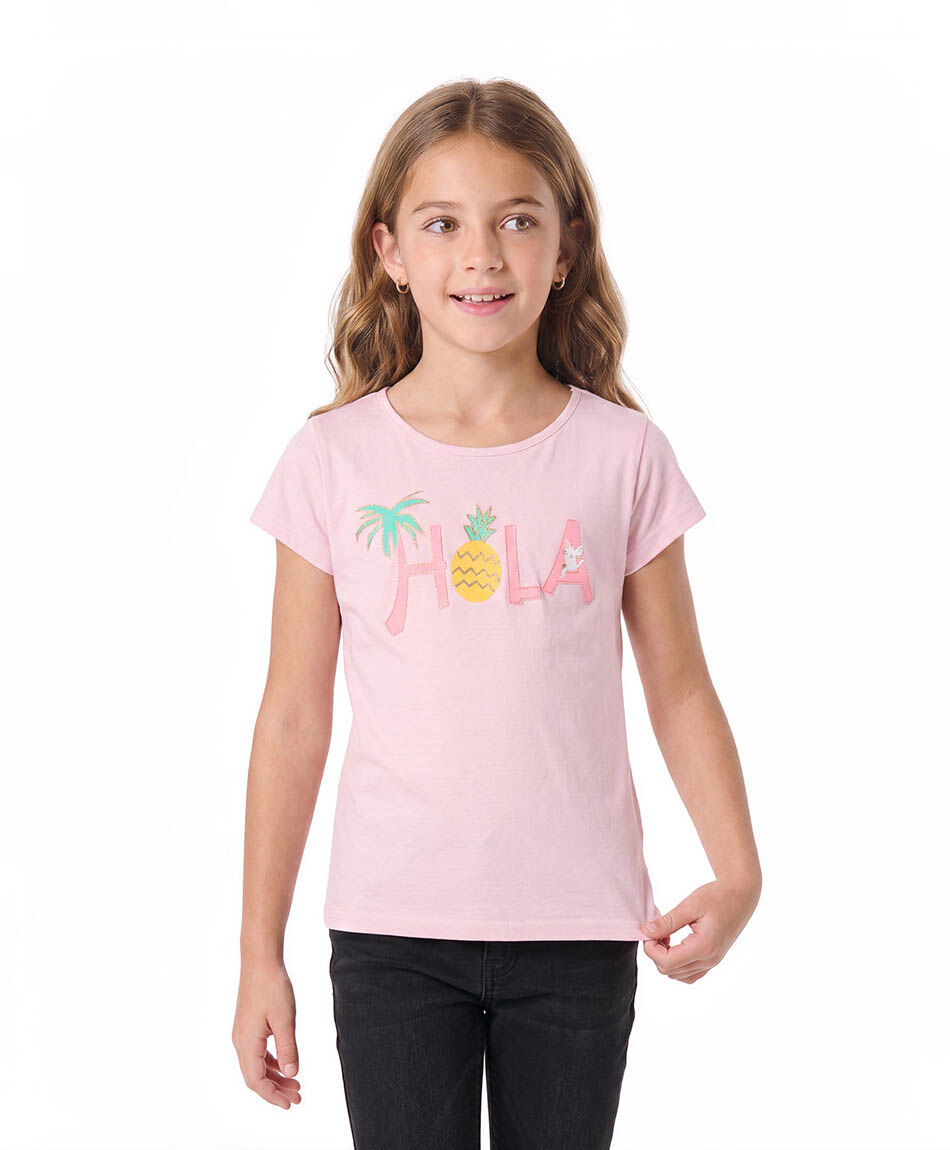Polera ni&ntilde;a hola